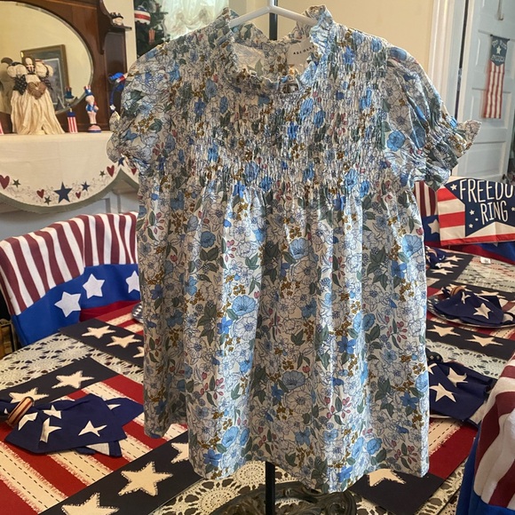 NWT ASCollection Toddler Girls Smocked Dress size 3yr - Picture 11 of 16